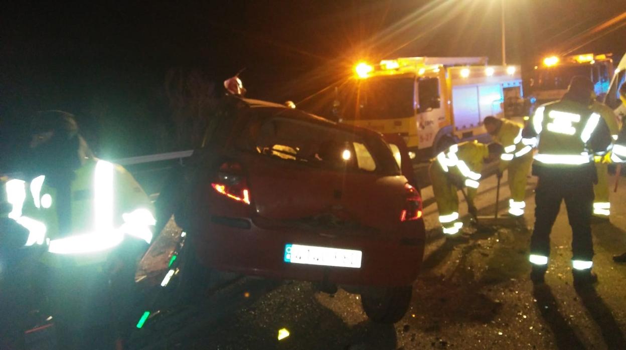 Un herido tras un accidente de coche en la A-7