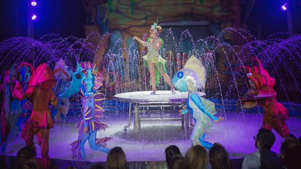 Circo Alegría presenta por primera vez en Jerez el exitoso espectáculo 'Circo Sobre Agua'