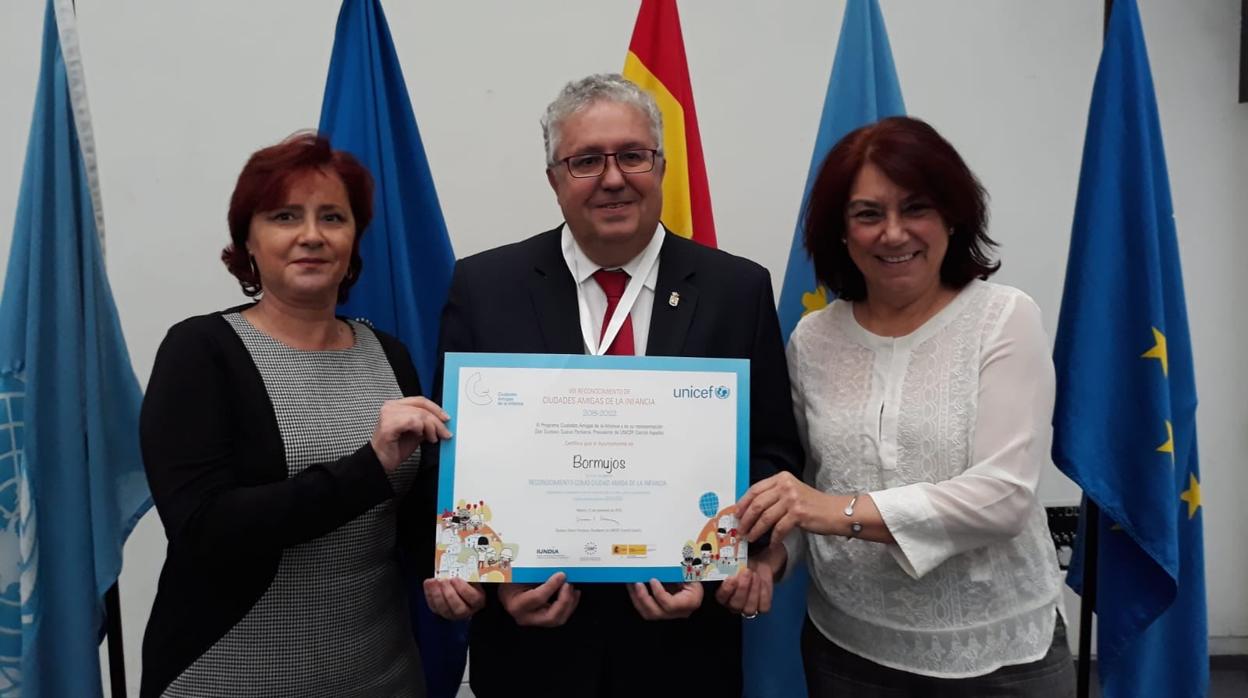 Bormujos recibió recientemente el sello de Ciudad Amiga de la Infancia de UNICEF