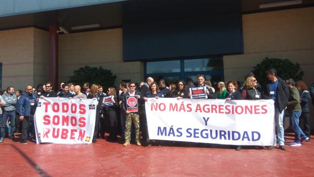 «Todos somos Rubén» en Puerto III