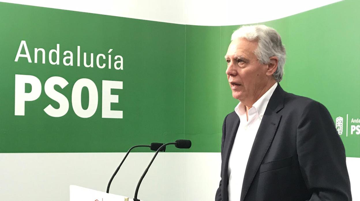 Francisco Menacho, secretario de Educación del PSOE en Andalucía.