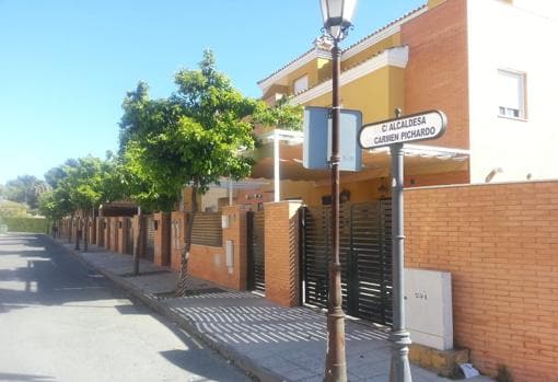 Palomares del Río le dedicó una calle como homenaje a Carmen Pichardo