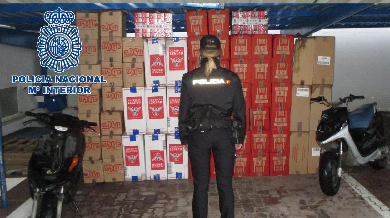 Detenidas siete personas en La Línea con 19.000 cajetillas de tabaco de contrabando