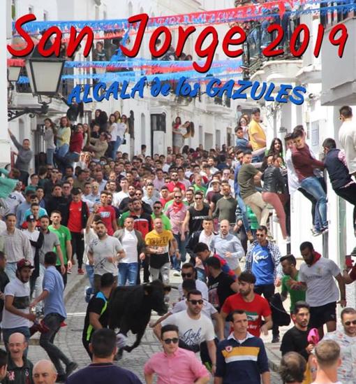 Alcalá de los Gazules celebra San Jorge 2019 con la tradicional suelta de vaquillas