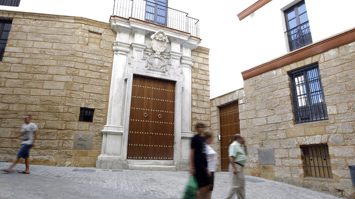 Casa Lasquetty, donde residía el fallecido.