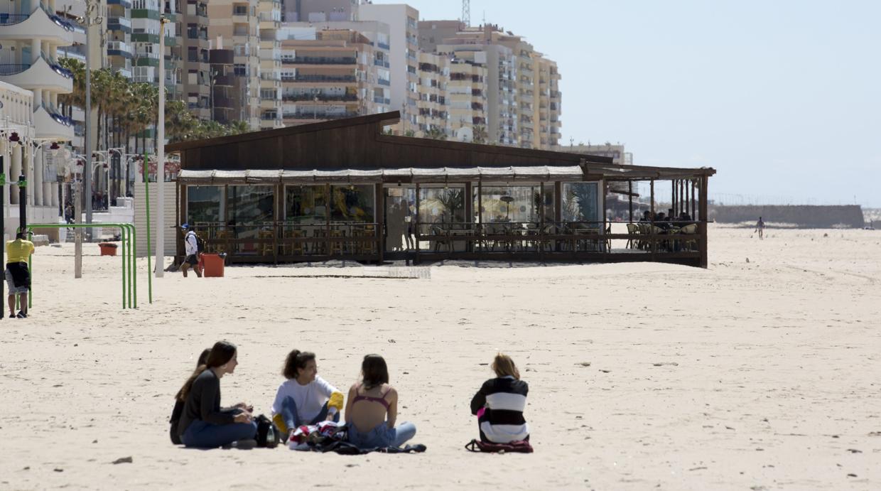 Buen tiempo en Cádiz.