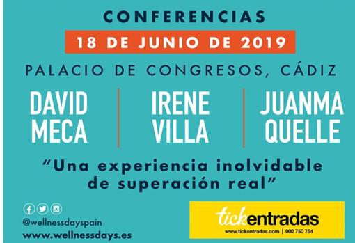 Las conferencias del &#039;Wellness Day&#039; del Palacio de Congresos de Cádiz se aplazan al 18 de junio