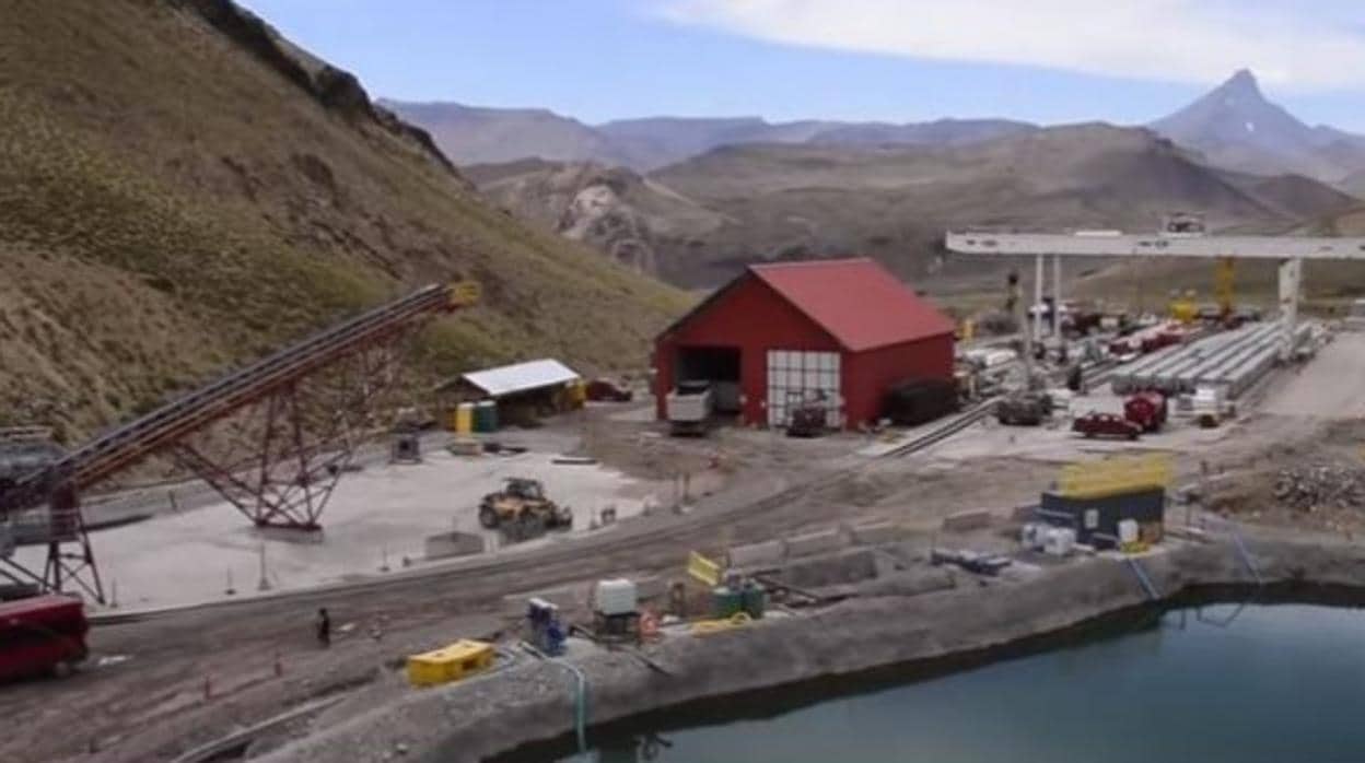 Imagen del proyecto hidroeléctrico de Los Cóndores en Chile, donde ha perdido la vida un gaditano natural de Ubrique.