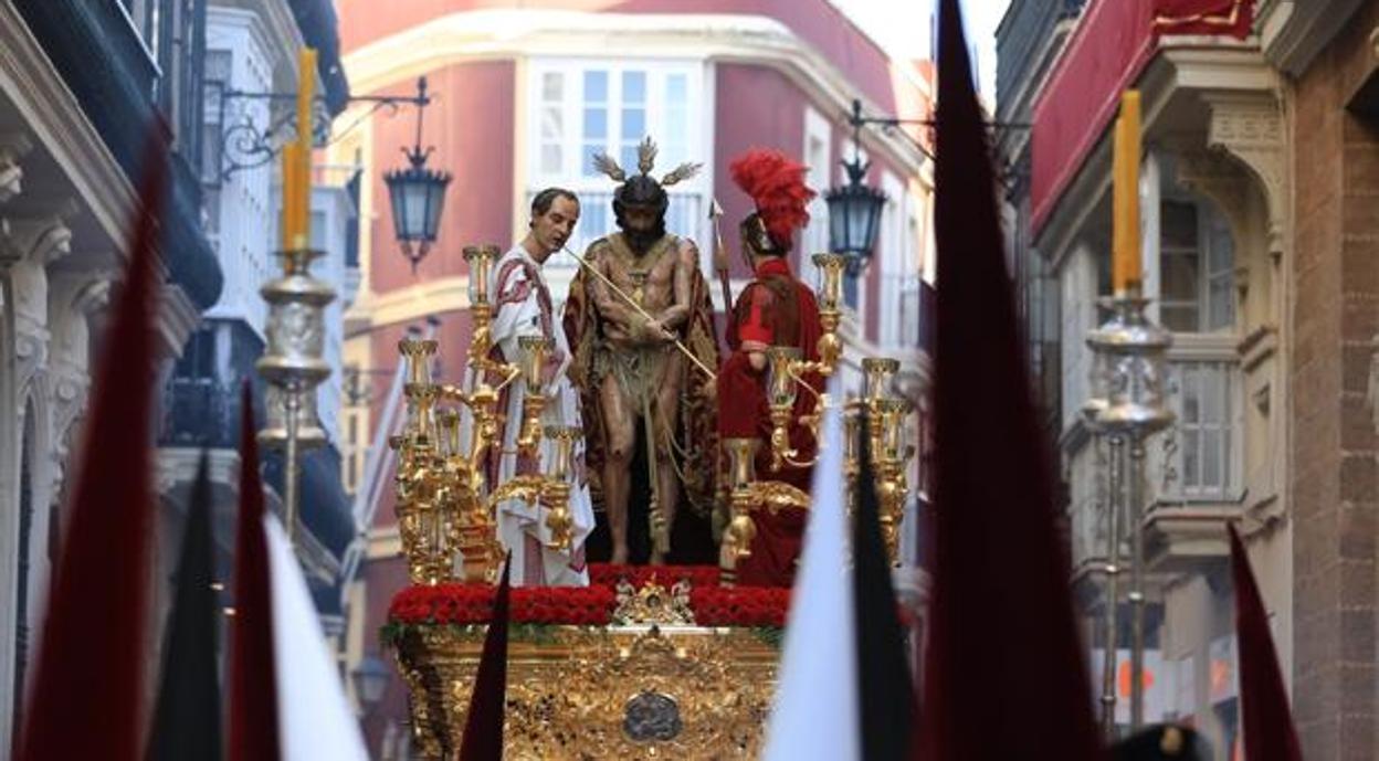 El Ecce-homo por calle Ancha.