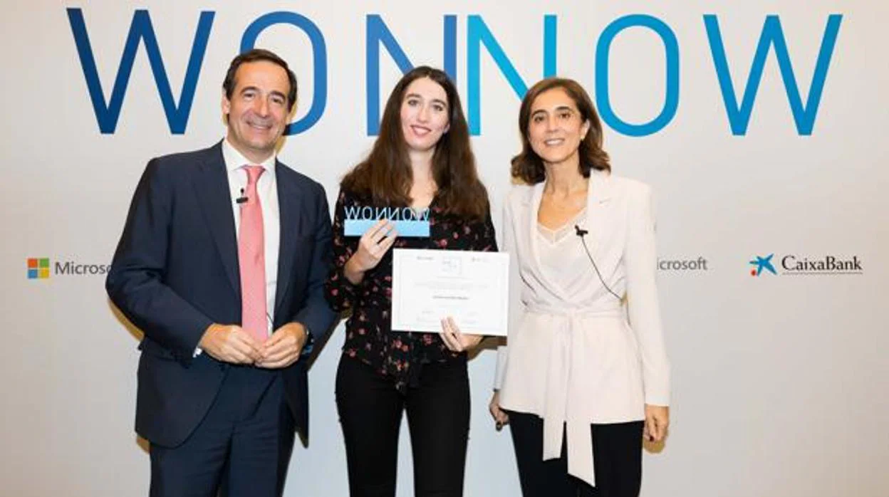 Carlota Armillas ya consiguió el premio Wonnow a la excelencia académica.