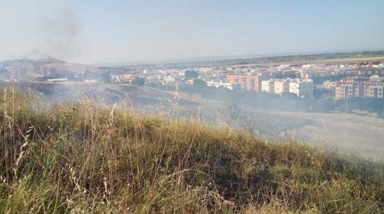 La ladera del cerro del carambolo ha sufrido tres incendios en menos de dos semanas