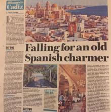 Reportaje sobre Cádiz en el Daily Mail.