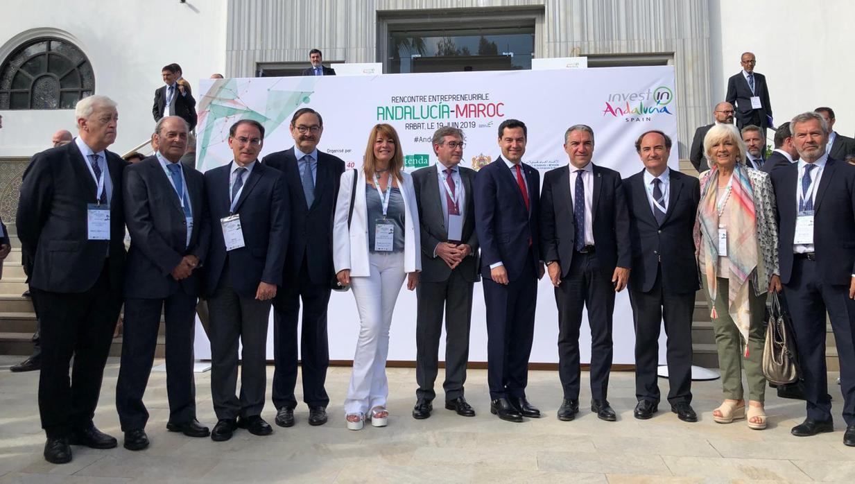 Imagen del Emncuentro Empresarial Andalucía-Marruecos en Rabat.