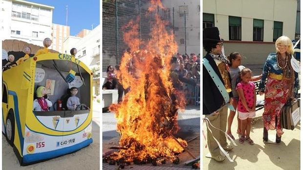 Casi una decena de juanillos arderán en distintos puntos de Cádiz