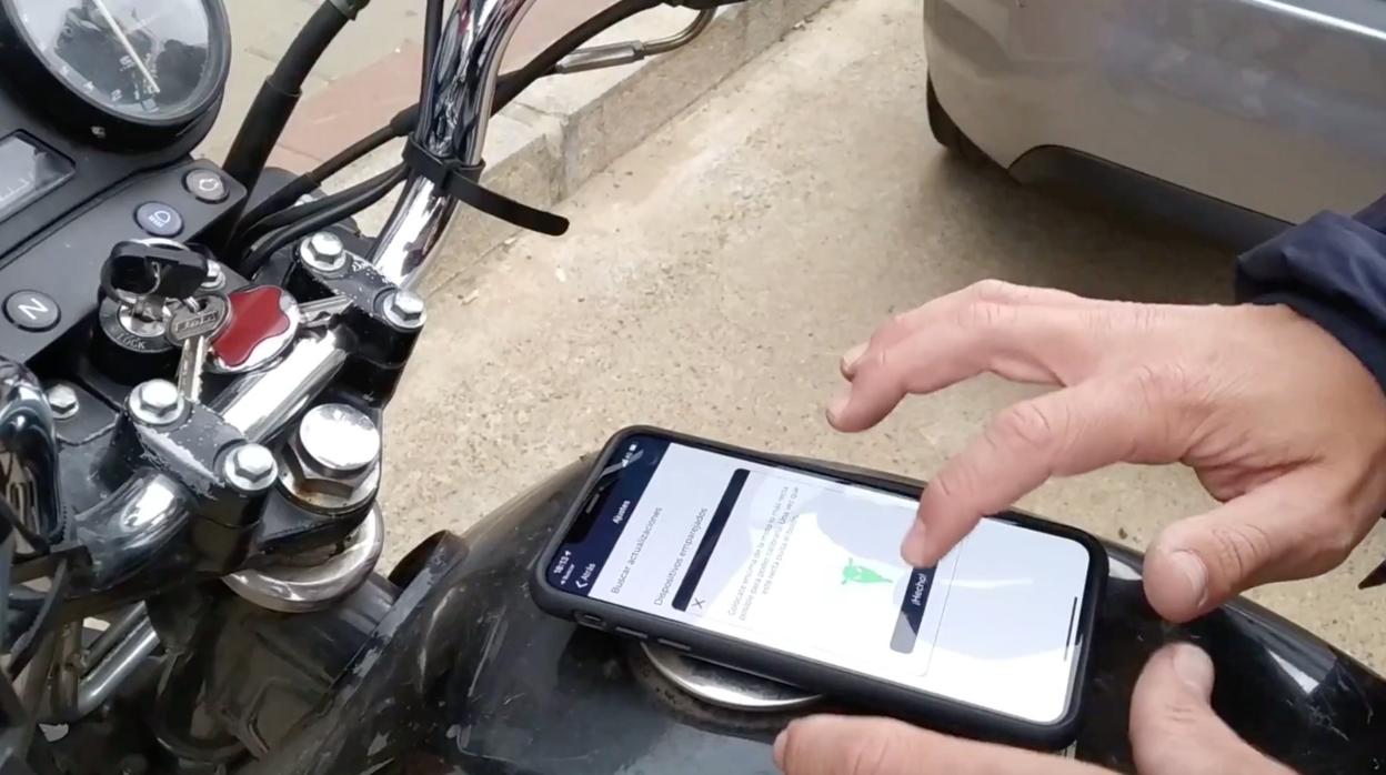 Una startup sevillana ha creado una aplicación para controlar el robo de las motos