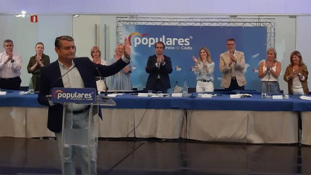 Antonio Sanz deja la presidencia del PP de Cádiz