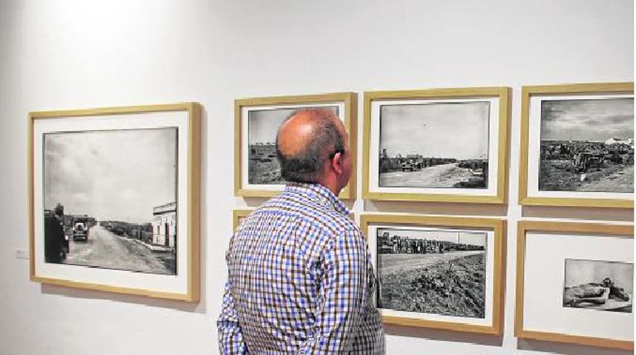 Uno de los espacios de la zona expositora de estas entrañables fotografías