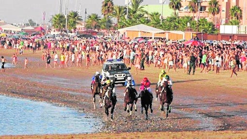 Carrera en Sanlúcar.