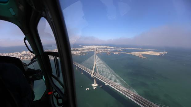 La cámara oculta de Tráfico que vigila Cádiz desde el cielo