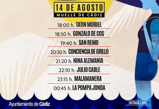 Horarios de OFF Nosinmúsica 2019