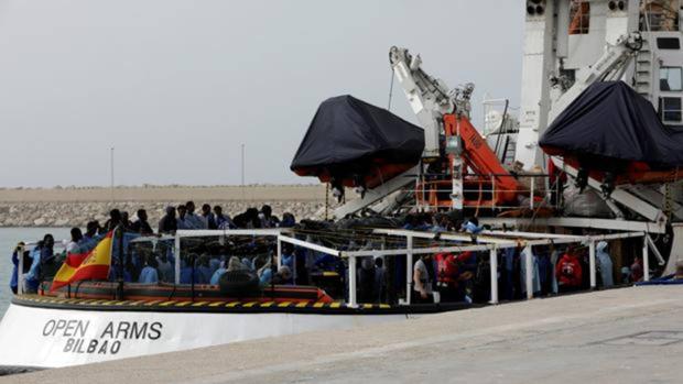 El Open Arms descarta Algeciras como puerto para desembarcar a los migrantes