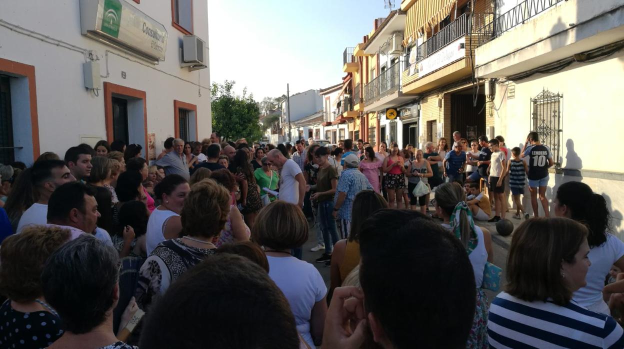 El pueblo de El Garrobo volvió a echarse a la calle el pasado miércoles