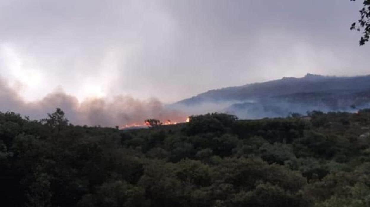 Estabilizado el incendio en Tarifa, tras el desalojo de 25 personas