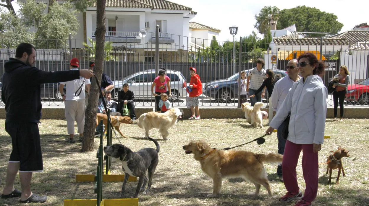 Parque canino de La Paz.
