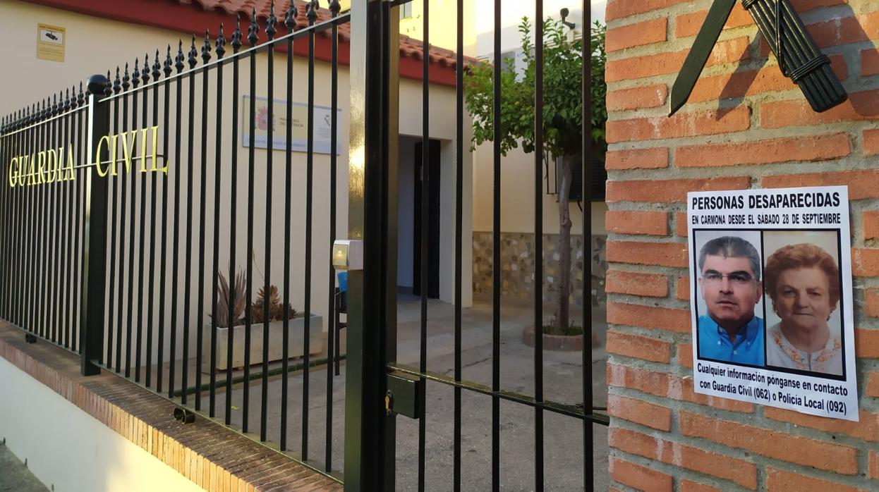 La Guardia Civil interroga al hombre que desapareció junto a su madre en Carmona