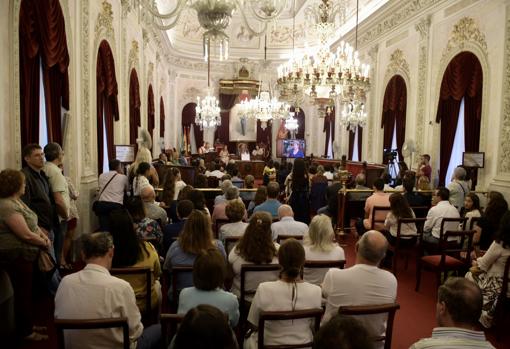 Galardonados a la mejor trayectoria educativa por el Ayuntamiento de Cádiz