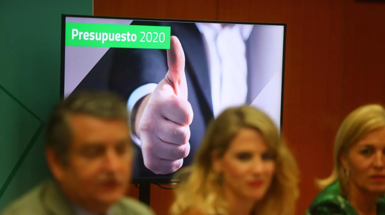 Presentación este viernes en Cádiz de los presupuestos de la Junta para 2020