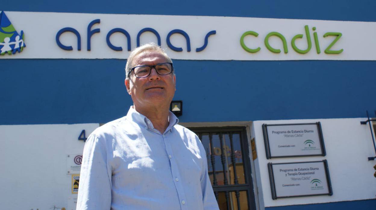 José Javier Díaz Fernández es presidente de Afanas Cádiz