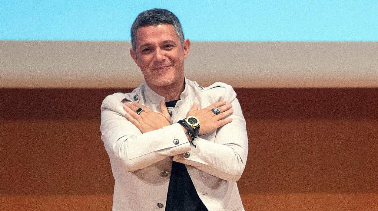 Alejandro Sanz, el día que recogió el título de Hijo Adoptivo de Cádiz.