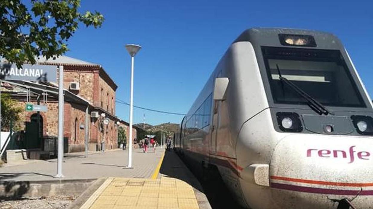 La estación ferroviaria del municipio sevillano de Guadalcanal