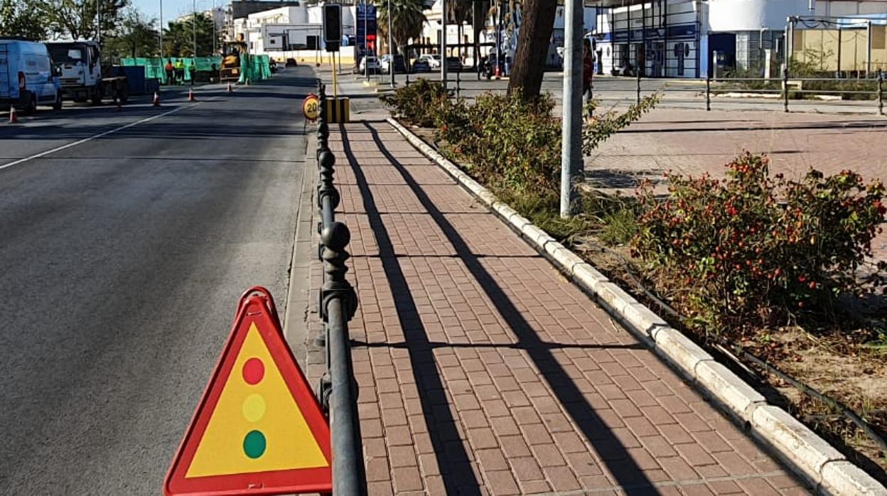 La estación de servicio de Batán de Coria del Río