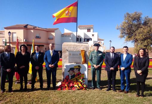 Paterna de Rivera homenajea a la Guardia Civil