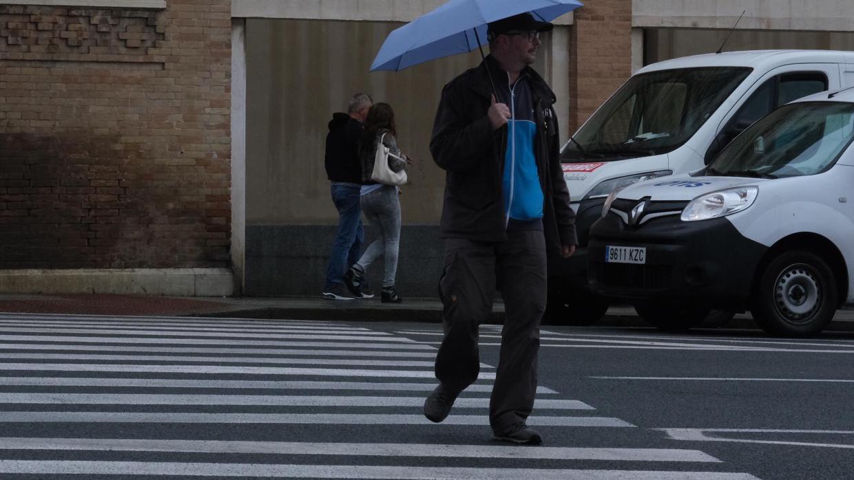 Las lluvias se mantendrán aunque son de carácter débil.