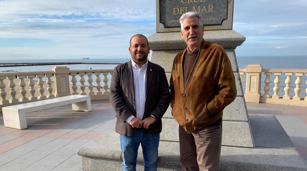 Los regidores de La Algaba y Chipiona, en una foto tomada en la localidad gaditana