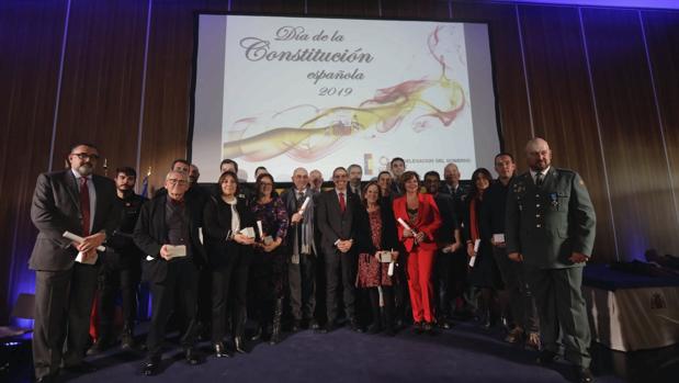 «Vosotros representáis los valores de la Constitución»