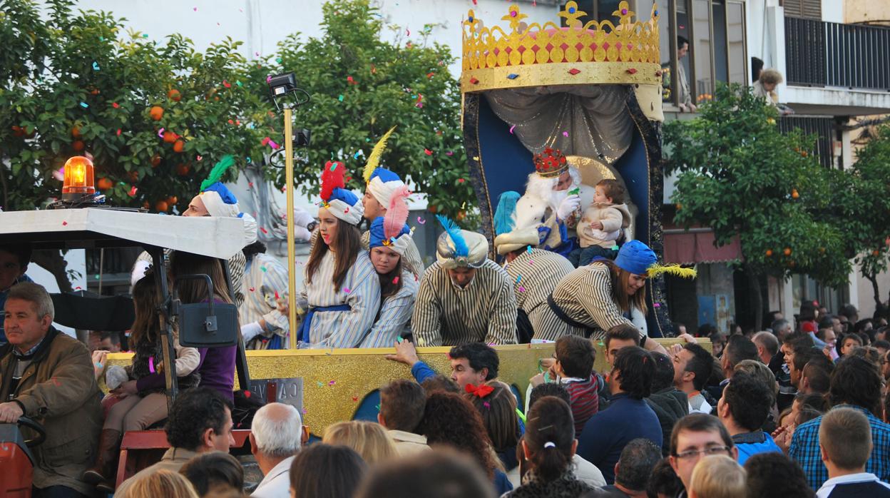 La cabalgata de la Ilusión en Chiclana.