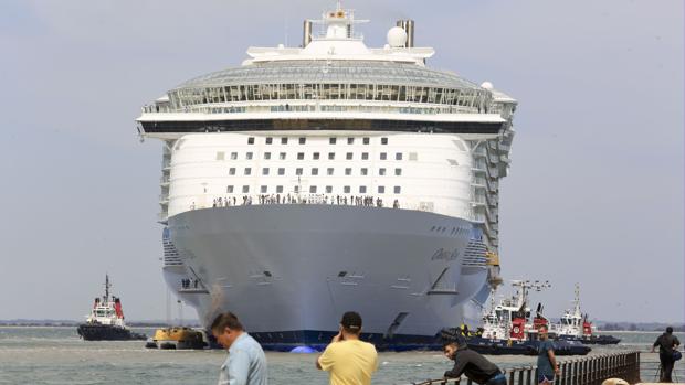 El astillero de Cádiz inaugura 2020 con otro carrusel de obras de cruceros