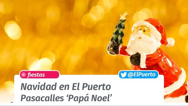 Papá Noel se estrena en las calles de El Puerto