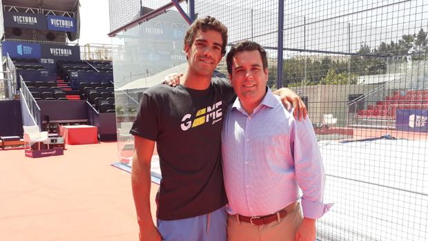 El concejal de Turismo será la nueva pareja de pádel de Juan Lebrón para disputar el World Padel tour en 2020