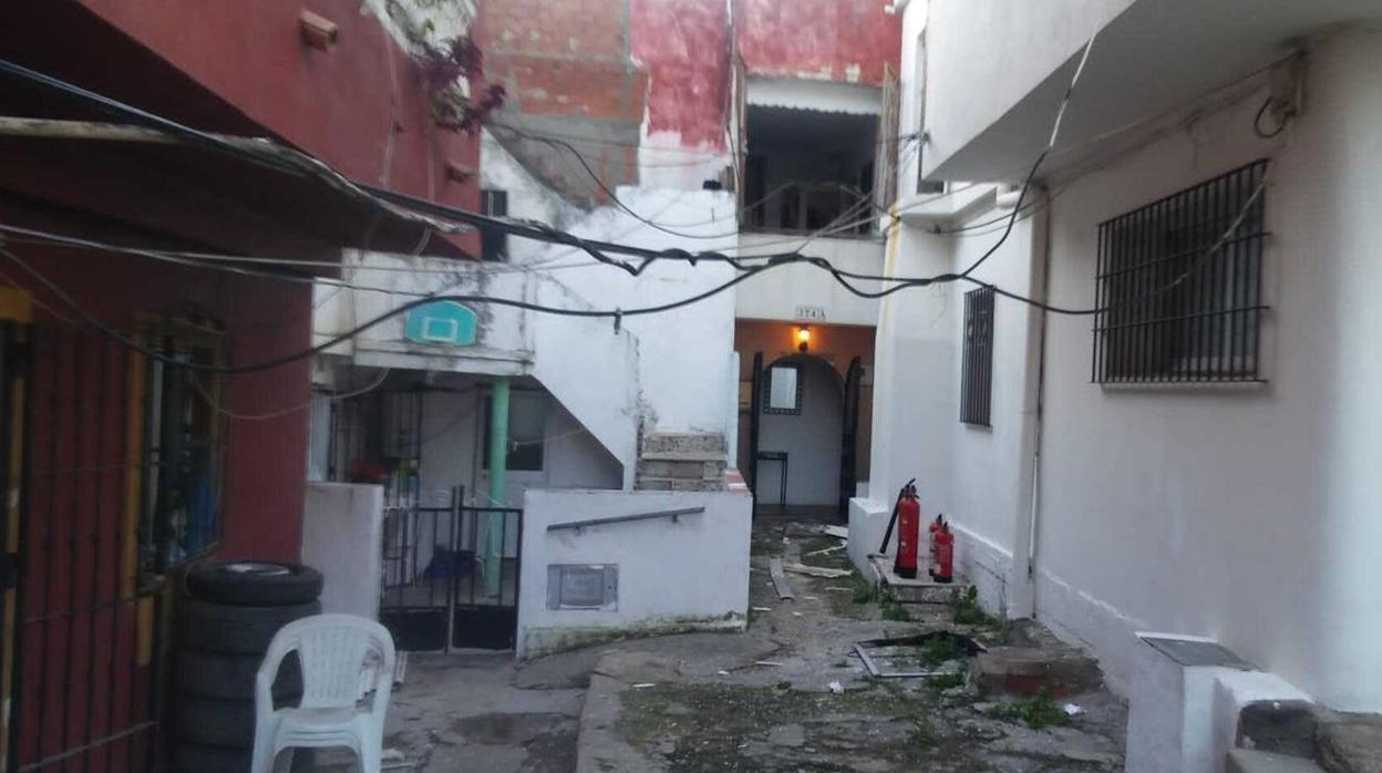 La vivienda ha quedado arrasada por la explosión