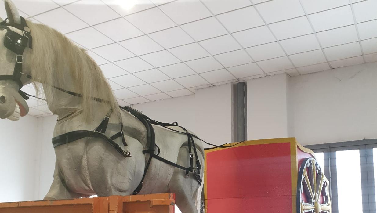 Nueva carroza de la Cabalgata de Reyes 2020 de San Nicolás del Puerto