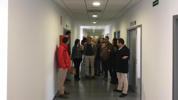 El CARE de Los Alcores recibe visita para preparar su «próxima apertura»