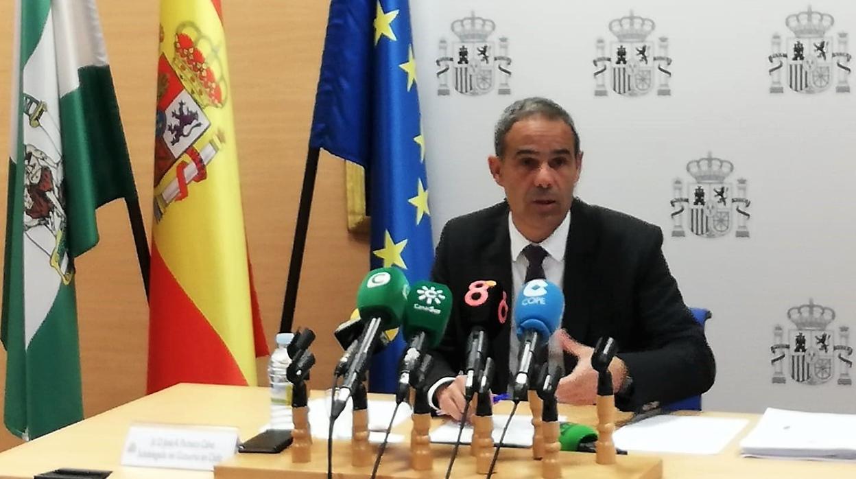 El subdelegado del Gobierno en Cádiz, José Pacheco