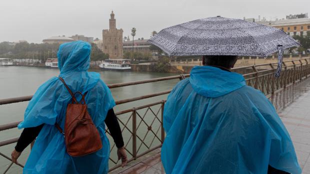 La última borrasca deja 73 litros a su paso por Sevilla, el 90% de la lluvia acumulada en el mes de enero