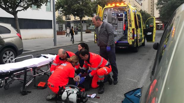 Un motorista atropella a un peatón y se da a la fuga en Segunda Aguada