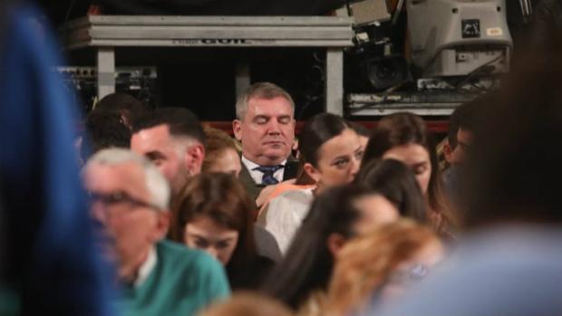 Manolo Vizcaíno, en el Falla para ver el COAC: «Martínez Ares es jamón del bueno»